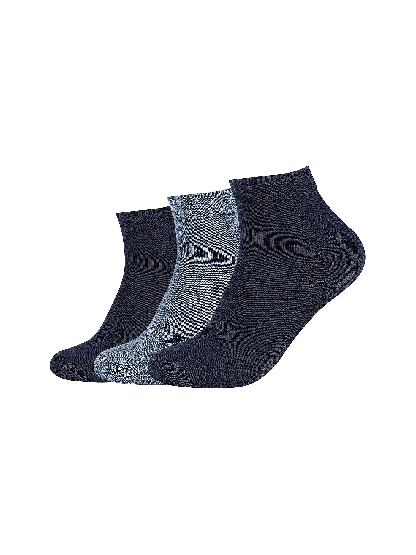 CAMANO | Sneaker Socken 3-er Pkg navy | 
